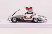 Load image into Gallery viewer, BSC 1:64 Silver 1955 300SL #68 Coupe Sport Classic Model Diecast Metal Car New Collection
