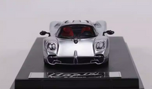 Load image into Gallery viewer, HM 1:64 Silver Utopia Engine Sports Model Diecast Metal Car New Collection
