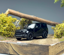 Load image into Gallery viewer, LCD 1:64 Black Defender 90 SUV ORV Sports Model Diecast Metal Car New Collection
