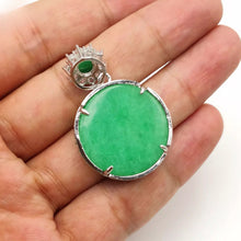 Load image into Gallery viewer, Nature Jade Pavilion View Pendant Necklace Gift Jewelry charm Blessing Fortune s

