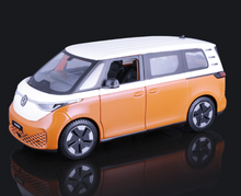 Load image into Gallery viewer, Maisto 1:24 Orange VW ID Buzz EV Mini Van Camper Model Diecast Metal Car New
