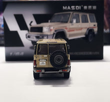 Load image into Gallery viewer, Masdi 1:64 Yellow Land Cruiser LC76 ORV SUV Sports Model Diecast Metal Car New Collection
