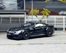 Load image into Gallery viewer, GUM 1:64 Black SL65 AMG R230 Coupe Sports Model Diecast Metal Car New Collection
