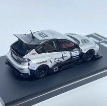 Load image into Gallery viewer, PSC 1:64 Silver Impreza STI X 10 Widebody Sports Model Diecast Metal Car New Collection
