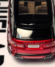 Load image into Gallery viewer, WHELART 1:64 2018 Red Range Rover Sports SUV Model Diecast Metal Car New Collection
