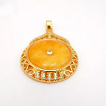 Load image into Gallery viewer, Nature Jade Fortune Pendant Necklace Gift Jewelry charm Blessing Lucky New a
