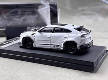 Load image into Gallery viewer, Flame 1:64 White URUS LB Widebody Sports Model Diecast Metal Car New Collection
