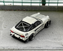 Load image into Gallery viewer, MT 1:64 Pearl White Silvia S13 180SX Rocket Bunny Model Diecast Metal Car New Collection
