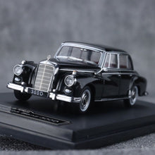 Load image into Gallery viewer, GFCC 1:64 Black 1959 300D Classic Vintage Sports Model Diecast Metal Car BN
