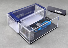 Load image into Gallery viewer, CM 1:64 Blue Carbon Lancer Evo 9 IX Voltex Sports Model Diecast Metal Car New Collection
