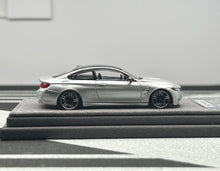 Load image into Gallery viewer, DAP 1:64 Silver M4 F82 Coupe Widebody Sports Model Diecast Metal Car
