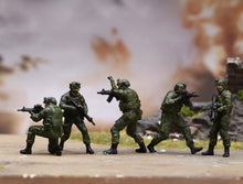 Load image into Gallery viewer, 1:64 Painted Figure Model Miniature Resin Diorama Scene Commando Soldiers Team
