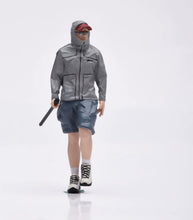 Load image into Gallery viewer, 1:24 Painted Figure Model Miniature Resin Diorama Scene Hiking Climber Man Hike

