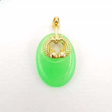 Load image into Gallery viewer, Nature Jade Double Fish Pendant Necklace Gift Jewelry charm Blessing Lucky new d
