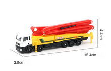 Load image into Gallery viewer, XCARTOYS 1:100 Construction Concrete Pump Truck Model Diecast Metal Car New
