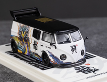 Load image into Gallery viewer, 1:64 VW Beetle T1 Van Actros Truck Dragon Figure Model Diecast Metal Car New Collection
