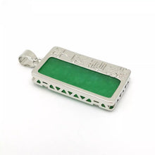 Load image into Gallery viewer, Nature Jade Peace Joy Pendant Necklace Gift Jewelry charm Blessing Accessory S
