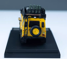 Load image into Gallery viewer, Master 1:64 Yellow Camel Defender 110 SUV ORV Sport Model Diecast Metal Car
