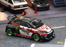 Load image into Gallery viewer, Poprace 1:64 JDM GR Yaris Pandem Racing Sports Model Diecast Metal Car New Collection
