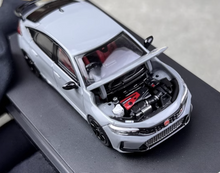 Load image into Gallery viewer, Motorhelix 1:64 Gray JDM Civic Type R FL5 Sports Model Diecast Metal Car New
