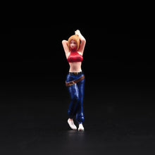 Load image into Gallery viewer, 1:64 Painted Figure Model Miniature Resin Diorama Sand Toy Beauty Girl Sexy Lady New
