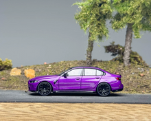 Load image into Gallery viewer, AR 1:64 Purple M3 G80 Sedan Sports Model Diecast Metal Car New Collection
