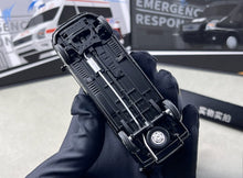 Load image into Gallery viewer, Shadow 1:64 Black Police SWAT Transit Van Model Diecast Metal Car New Collection
