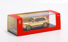 Load image into Gallery viewer, ING 1:64 Gold Cullinan Luxury SUV Sports Model Diecast Metal Car New Collection
