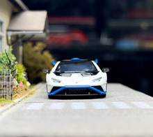 Load image into Gallery viewer, LCD 1:64 White Huracan STO Sports Model Diecast Metal Car New Collection
