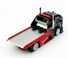 Load image into Gallery viewer, SH 1:64 KamaZ Advan Sports Flatbed Tow Truck Model Diecast Metal Car New Collection

