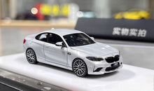 Load image into Gallery viewer, BZMW 1:64 Silver M2 Competition Coupe Sports Model Diecast Resin Car New Collection
