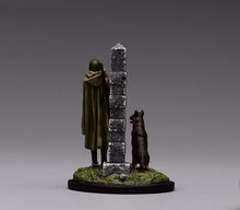 Load image into Gallery viewer, 1:64 Painted Figure Model Miniature Resin Diorama Sand Sentinel And Dog Soldier

