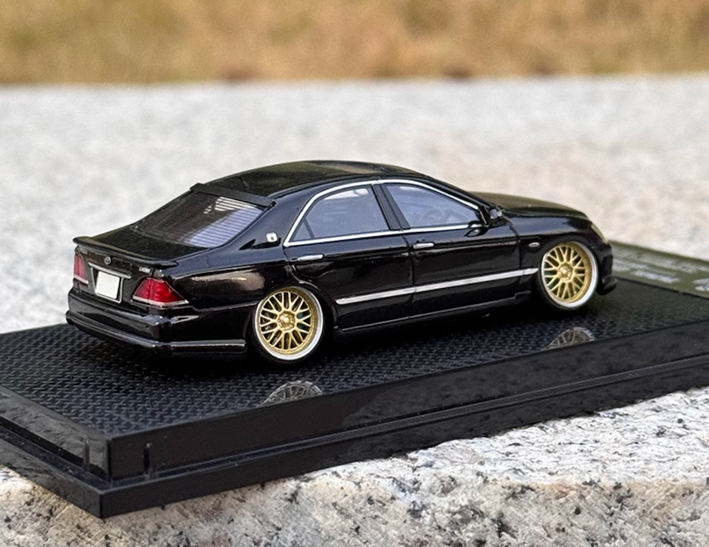 33Dream 1:64 JDM CROWN Athlete GRS182 BBS VIP Low Model Diecast