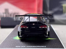 Load image into Gallery viewer, TM 1:64 Black JDM Civic Type R FD2 Widebody Sports Model Diecast Metal Car New Collection
