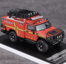 Load image into Gallery viewer, MK 1:64 Red H2 Animal Rescue Vehicle ORV Model Diecast Metal Car New Collection

