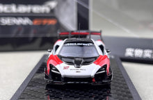 Load image into Gallery viewer, LCD 1:64 Red White Senna GTR McLaren #12 Sports Model Diecast Metal Car New Collection
