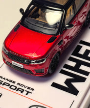 Load image into Gallery viewer, WHELART 1:64 2018 Red Range Rover Sports SUV Model Diecast Metal Car New Collection
