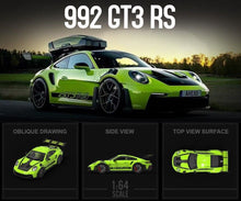 Load image into Gallery viewer, TM 1:64 992 GT3 RS Roof Box Figure Racing Sports Model Diecast Metal Car New Collection
