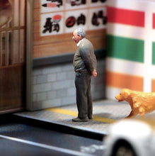 Load image into Gallery viewer, 1:64 Painted Unpainted Figure Model Miniature Resin Diorama Sand The Elderly Man
