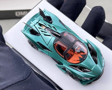 Load image into Gallery viewer, DMH 1:64 Green Project Evo Racing Sports Model Diecast Metal Car New Collection
