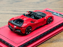Load image into Gallery viewer, ART 1:64 Red SF90 Stradale Convertible Sports Model Diecast Resin Car New Collection
