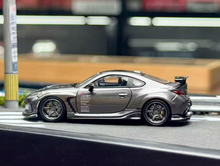 Load image into Gallery viewer, CM 1:64 Gray Carbon BRZ Arising Coupe Sports Model Diecast Metal Car New Collection

