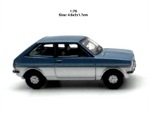 Load image into Gallery viewer, OXFORD 1:76 Blue Fiesta MK I Hatchback Sports Classic Model Diecast Metal Car New

