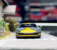 Load image into Gallery viewer, BBR 1:64 Gray 296 GTB Hard Top Racing Sports Model Diecast Metal Car New Collection
