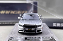 Load image into Gallery viewer, Elite 1:64 Silver Police Charger SRT Sedan Sports Model Diecast Metal Car New Collection
