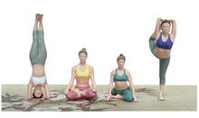 Load image into Gallery viewer, 1:64 Painted Figure Mini Model Miniature Resin Diorama Yoga Sport Woman Lady TOY
