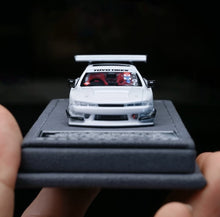 Load image into Gallery viewer, Mortal 1:64 White Silvia S14 GT Spec V2 Seiji Sports Model Diecast Metal Car
