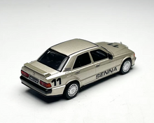 Load image into Gallery viewer, Minigt 1:64 Benz 190E 1984 Ayrton Senna Figure Model Diecast Metal Car New Collection
