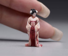 Load image into Gallery viewer, 1:64 Painted Figure Model Miniature Resin Sand Japanese Kimono Woman Traditional
