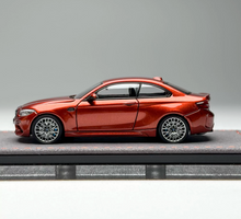 Load image into Gallery viewer, Mortal 1:64 Orange F87 M2 Coupe Sports Model Diecast Metal Car Box New Collection
